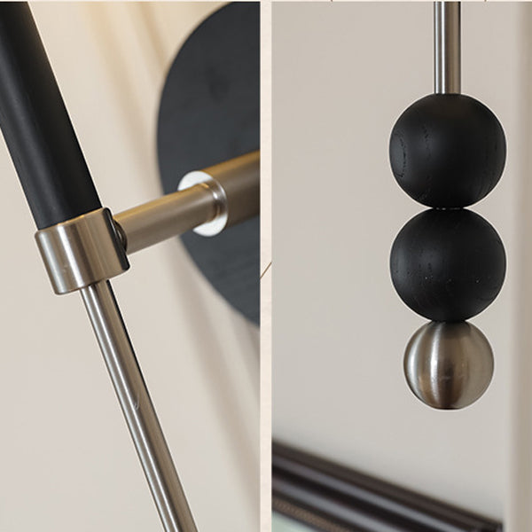 Cylinder Orb Beads Alloy Wall Lamp
