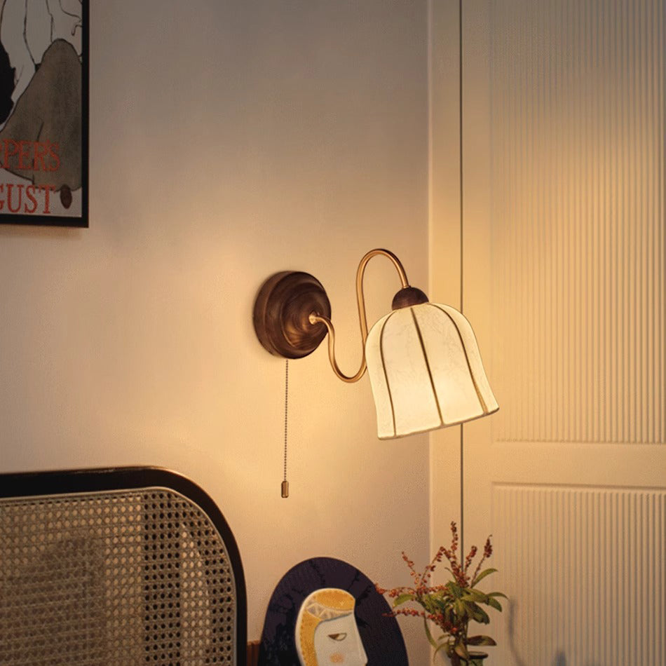 Round Dome Cup Shape Wall Lamp
