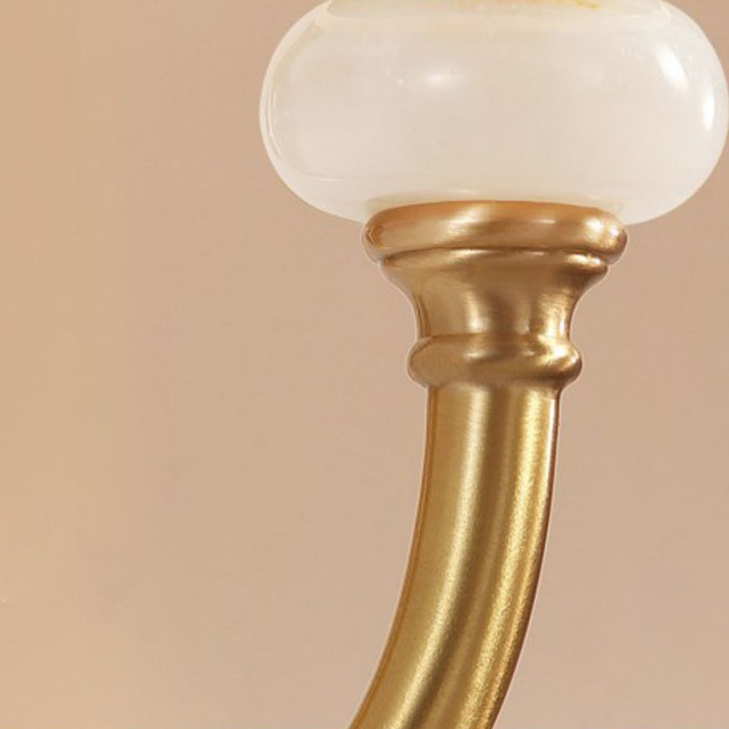 Round Cup Shape Curved Wall Lamp