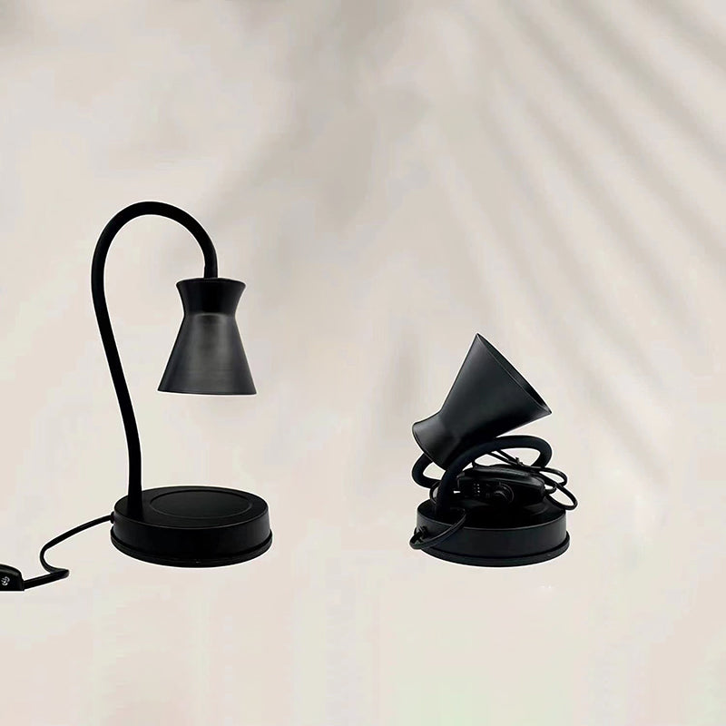 Liftable Round Horn Shape Table Lamp
