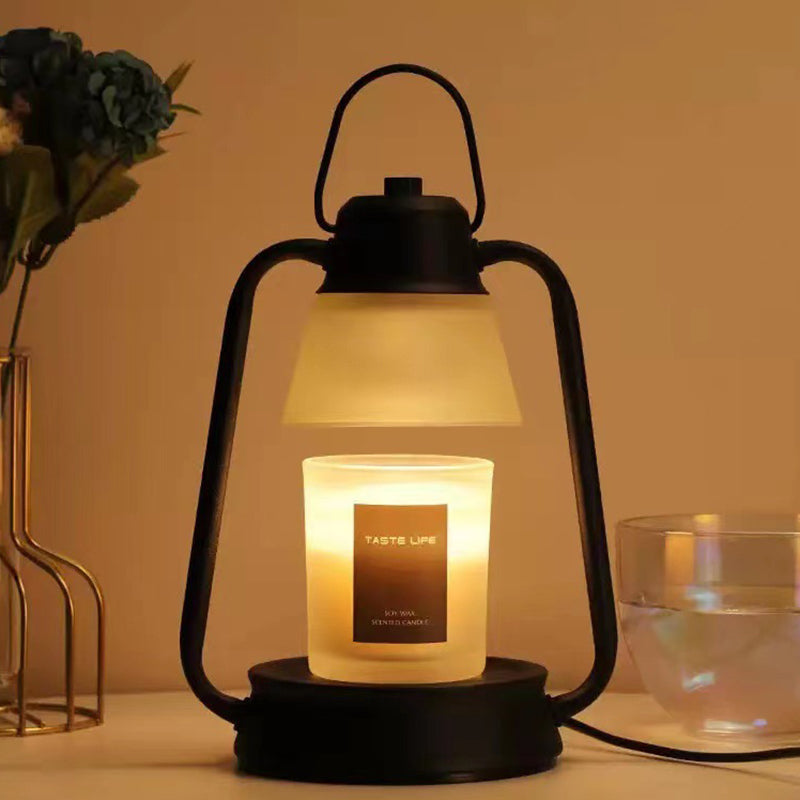 Round Horse Shape Iron Table Lamp