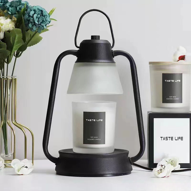 Round Horse Shape Iron Table Lamp