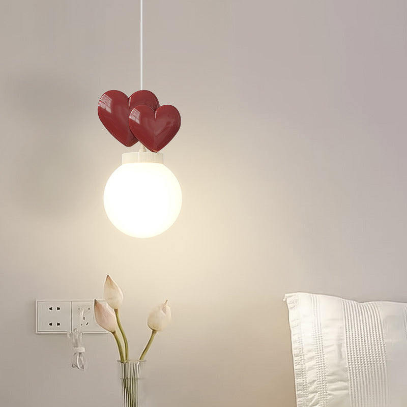Orb Love Heart Hardware Wall Lamp