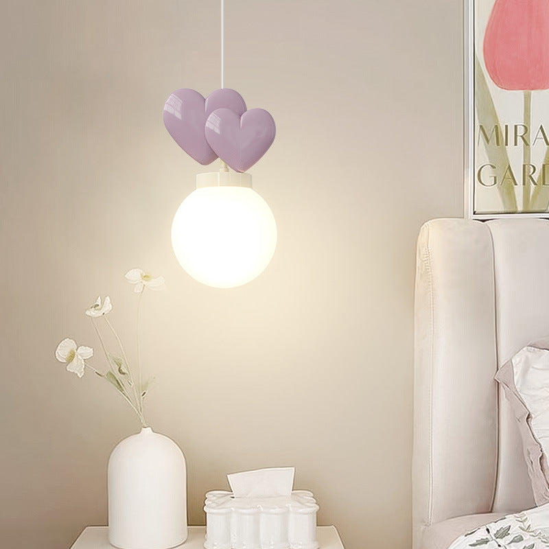 Orb Love Heart Hardware Wall Lamp