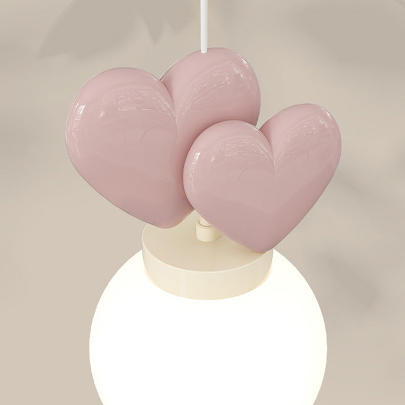 Orb Love Heart Hardware Wall Lamp