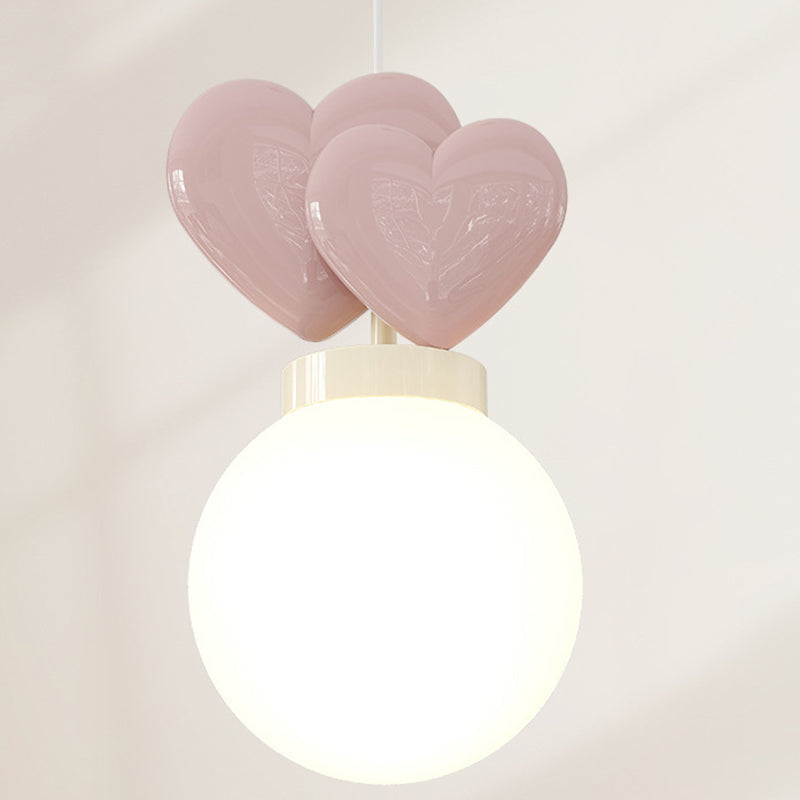 Orb Love Heart Hardware Wall Lamp