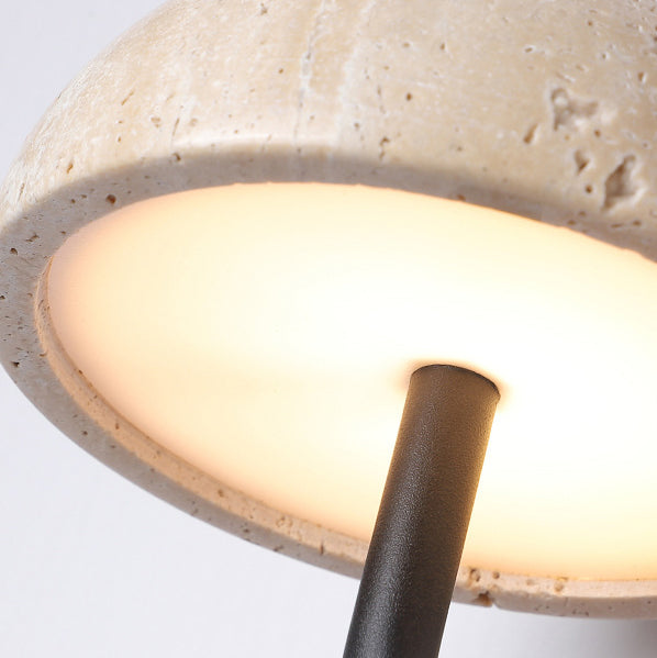 Round Half Round Mushroom Wall Lamp