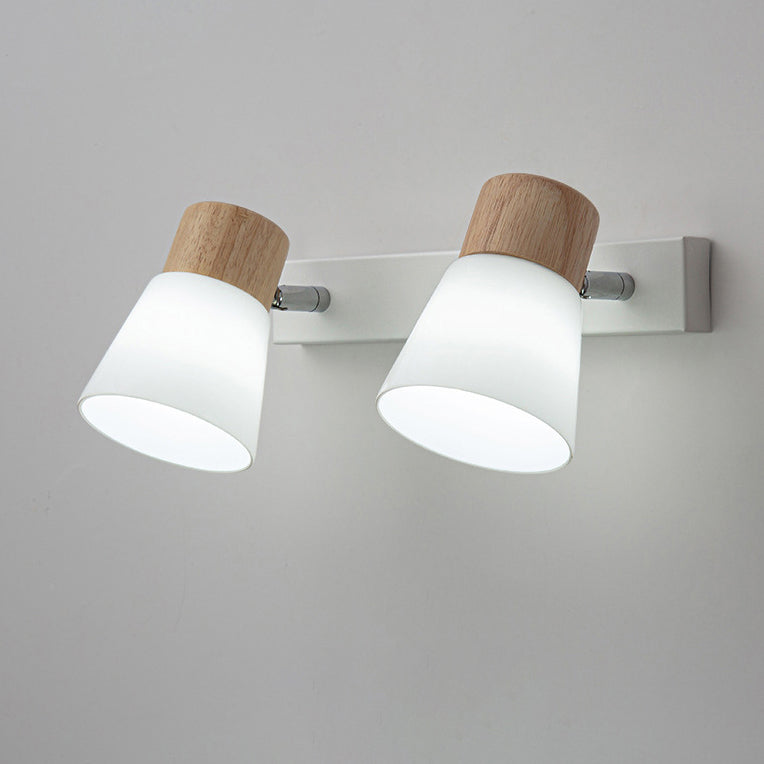 Round Horn Shape Metal Wall Lamp