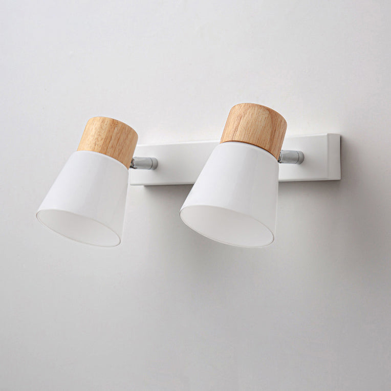 Round Horn Shape Metal Wall Lamp