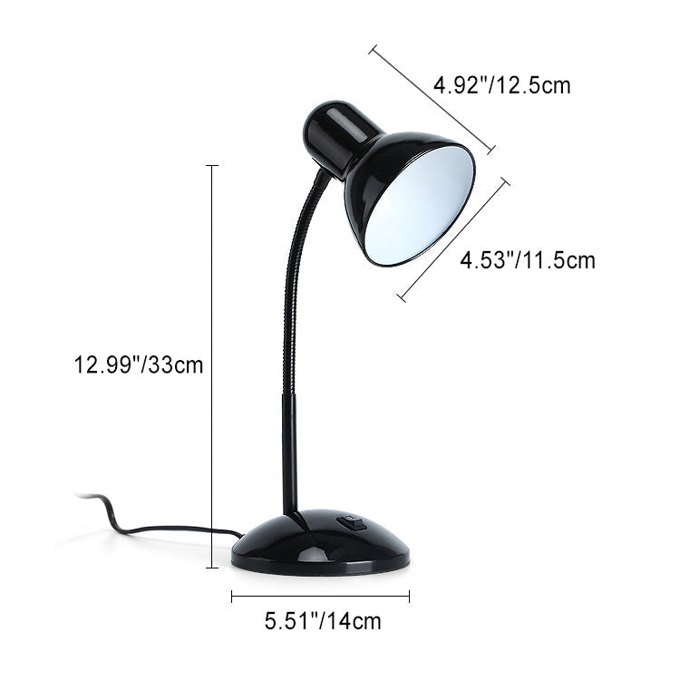 Round Horn Shape Iron Table Lamp