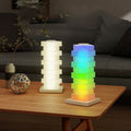 Puzzle Rectangular PVC Bedroom Table Lamp