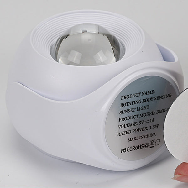 Sensor Rechargeable Globe ABS Wall Lamp