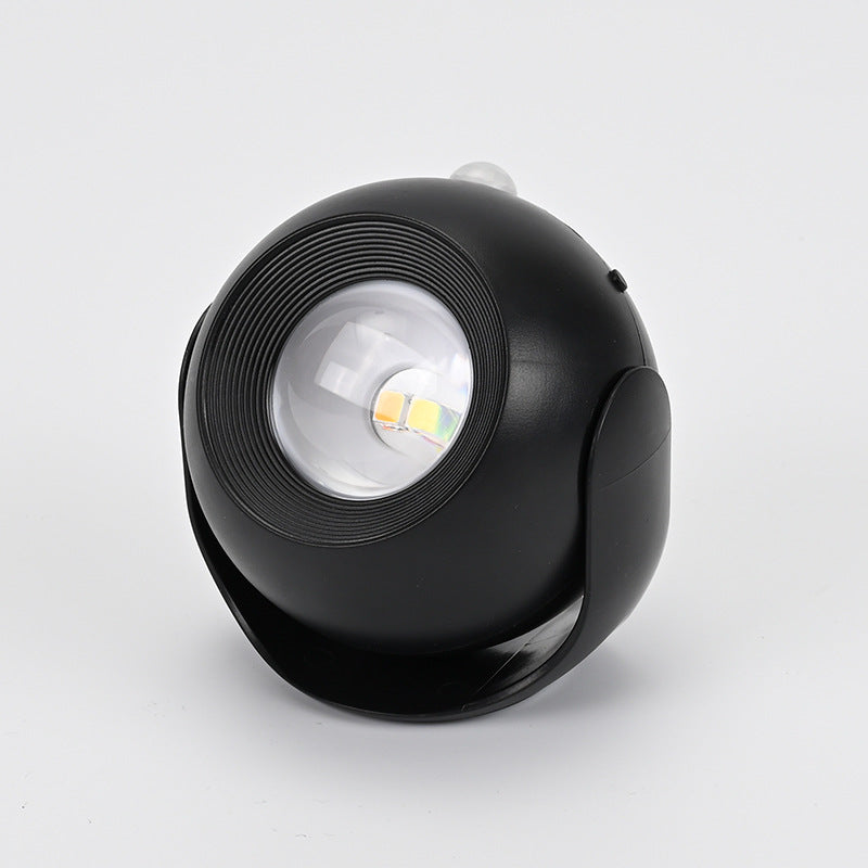 Sensor Rechargeable Globe ABS Wall Lamp