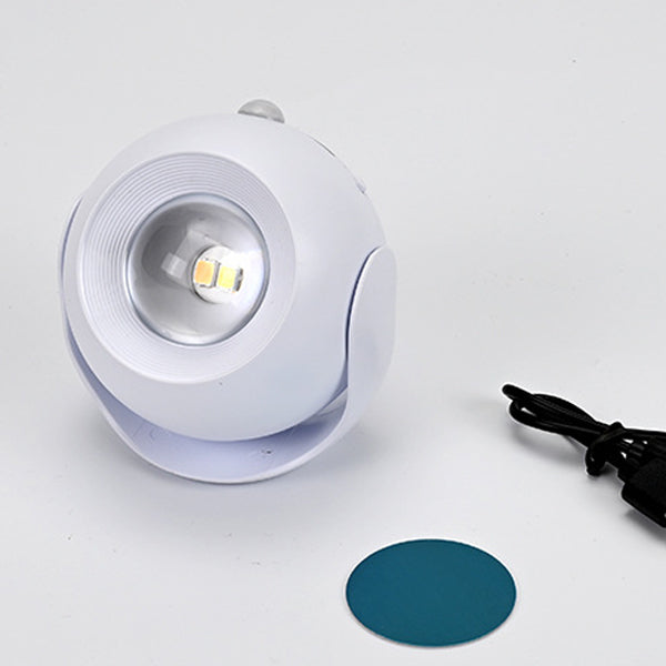 Sensor Rechargeable Globe ABS Wall Lamp