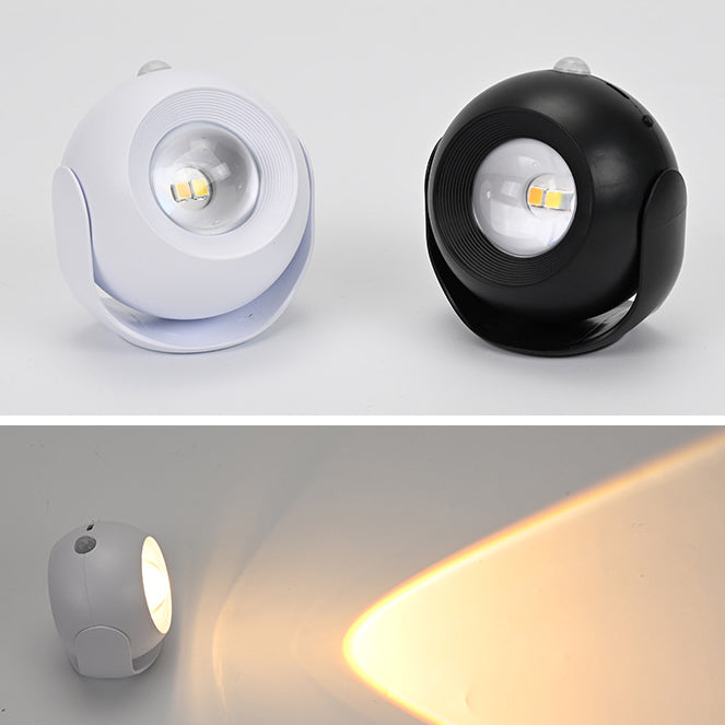Sensor Rechargeable Globe ABS Wall Lamp