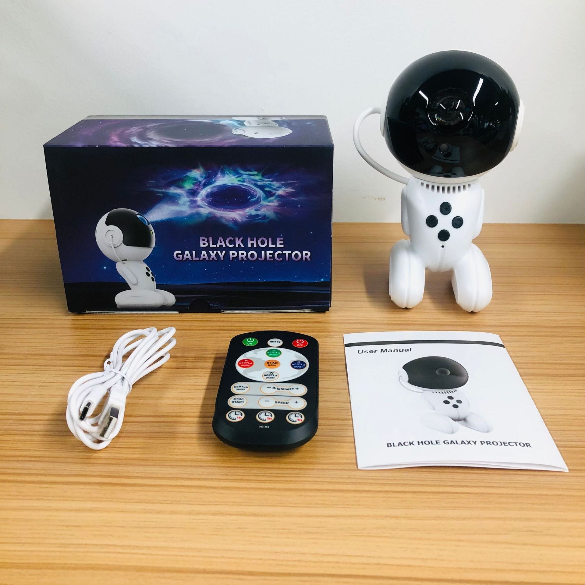 Space Robot Projection ABS Table Lamp