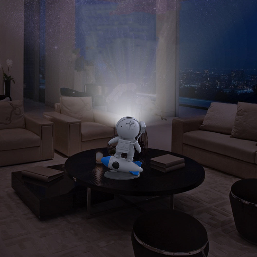 Rocket Astronaut Projection PVC Table Lamp