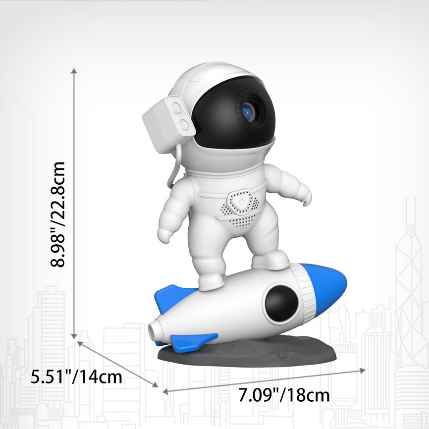 Rocket Astronaut Projection PVC Table Lamp