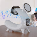 Arch Multifunction Speaker Clock Table Lamp
