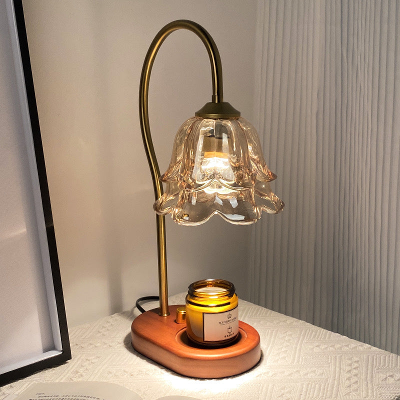 Bell Orchid Flower Solid Table Lamp