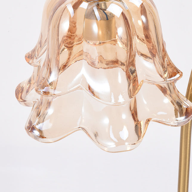 Bell Orchid Flower Solid Table Lamp
