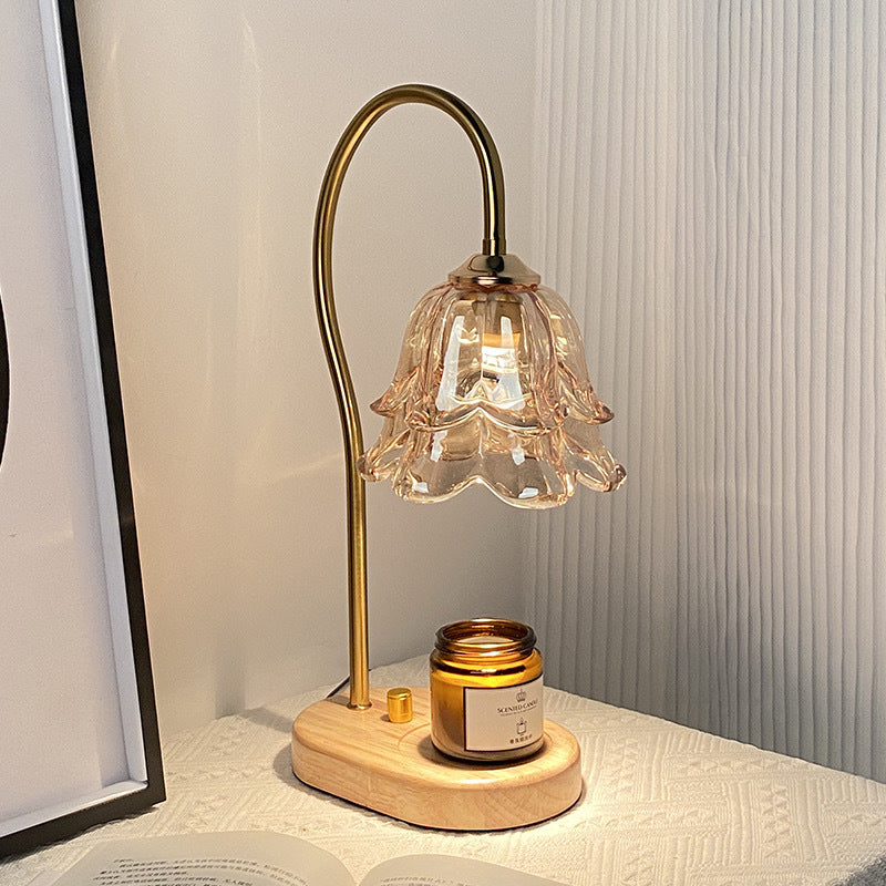 Bell Orchid Flower Solid Table Lamp