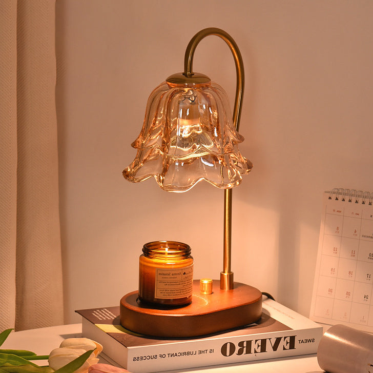 Bell Orchid Flower Solid Table Lamp
