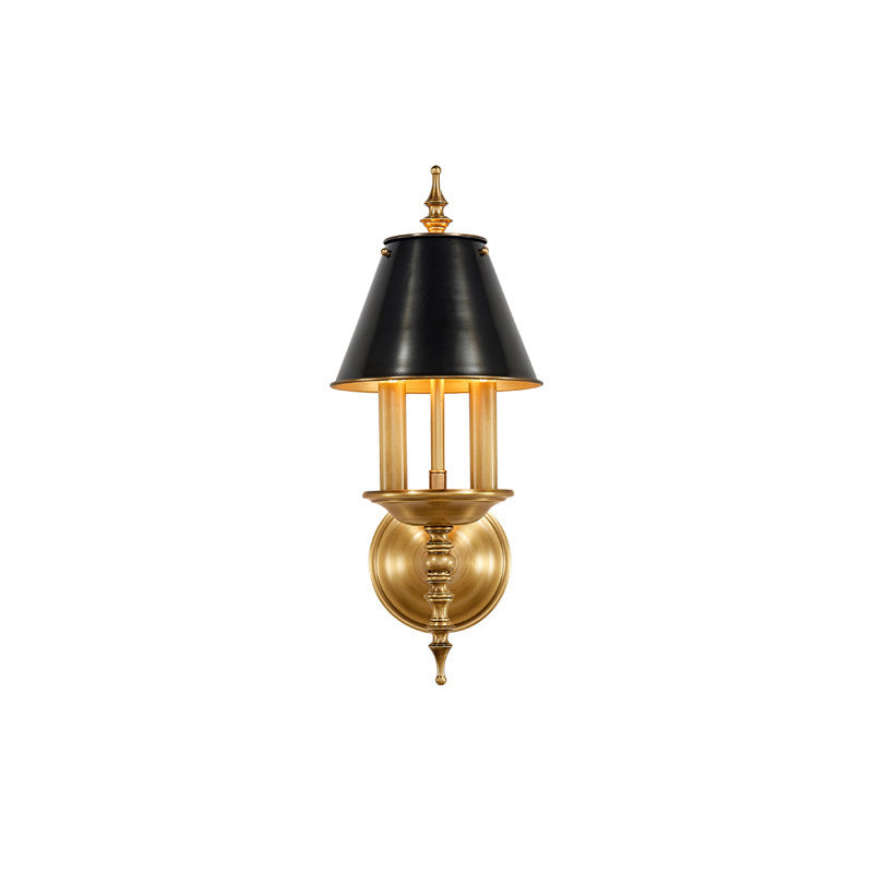 Round Candle Holder Full 2-Light Wall Lamp