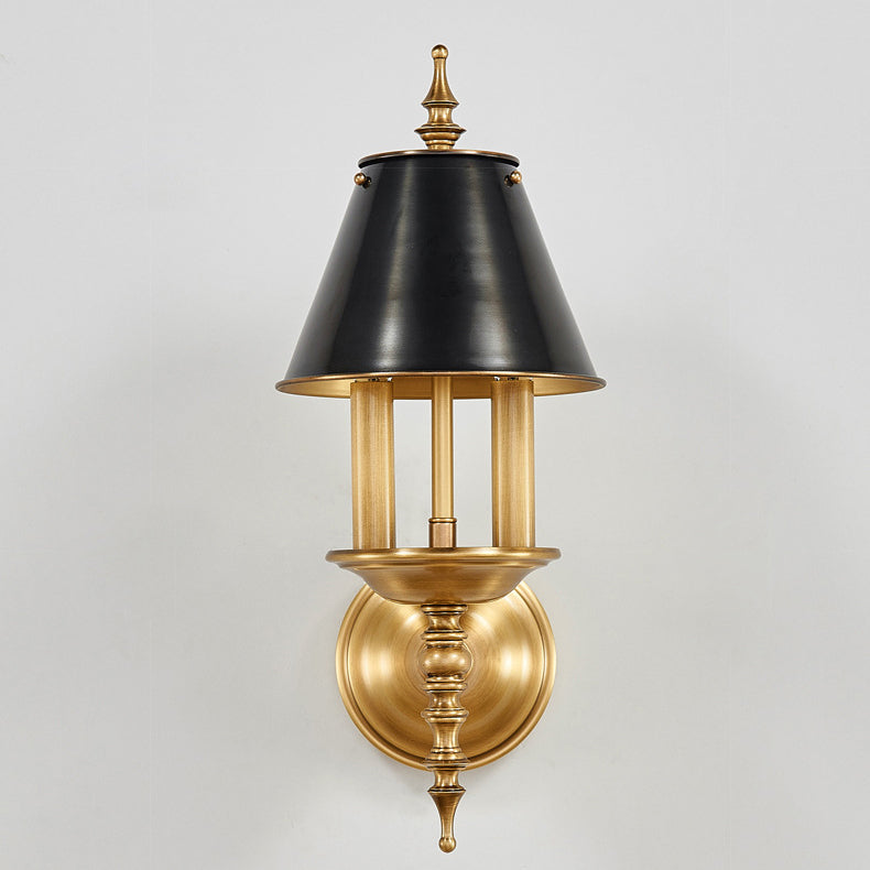 Round Candle Holder Full 2-Light Wall Lamp