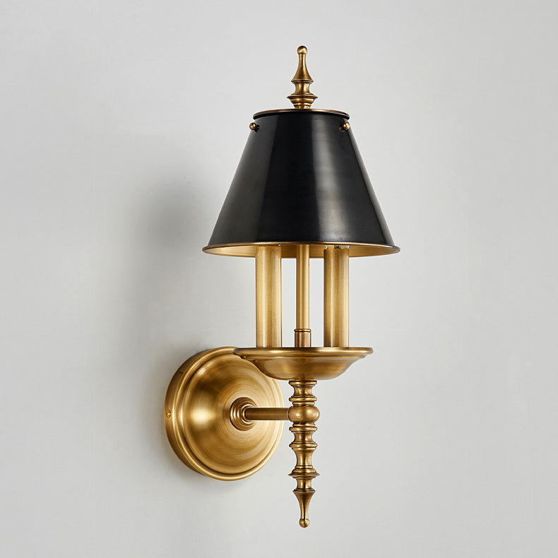 Round Candle Holder Full 2-Light Wall Lamp