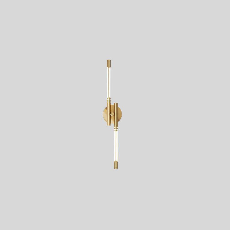 Cylindrical Brass Silicone Living Wall Lamp