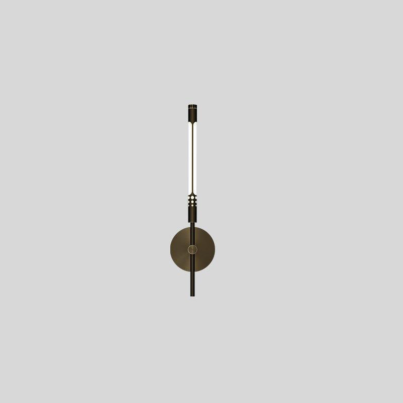Cylindrical Brass Silicone Living Wall Lamp