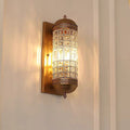 Cylinder Hollowed Out Square Wall Lamp
