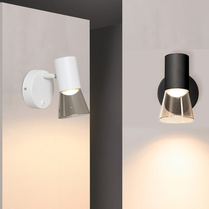 Round Cone Horn Shape Wall Lamp