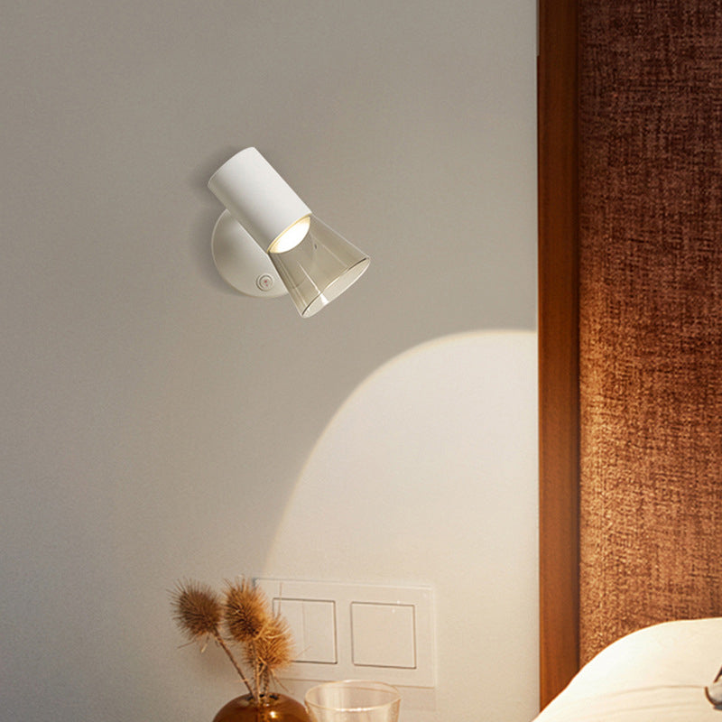Round Cone Horn Shape Wall Lamp