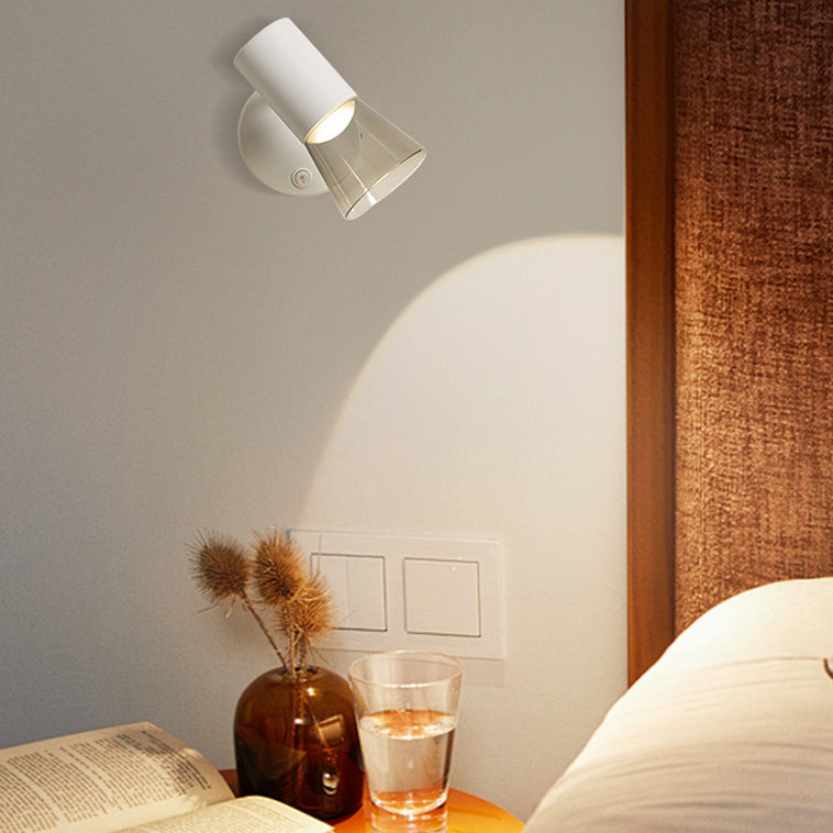 Round Cone Horn Shape Wall Lamp