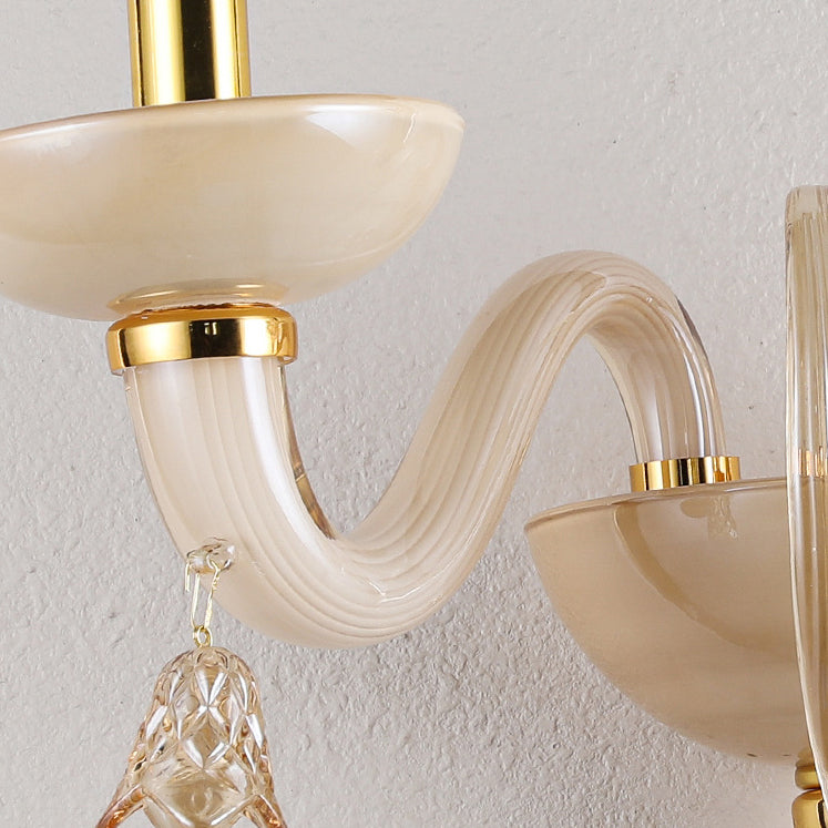 Leaf Candle Holder Hardware Wall Lamp