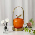 Portable Apple Iron Frame Table Lamp