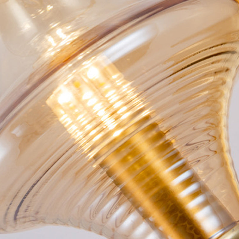 Rectangle Gyro Shape Glass Wall Lamp