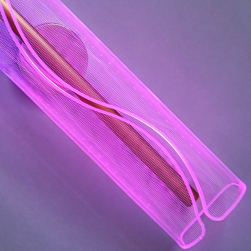 Cylindrical Iron Aluminum Acrylic Wall Lamp
