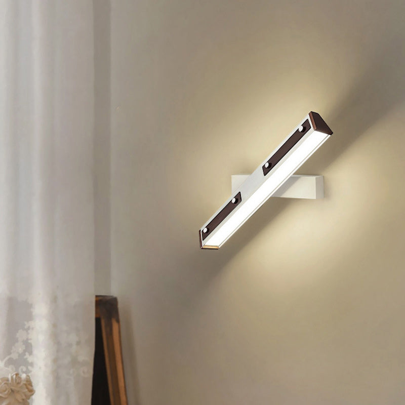 Rectangular Aluminum Iron Frame Wall Lamp