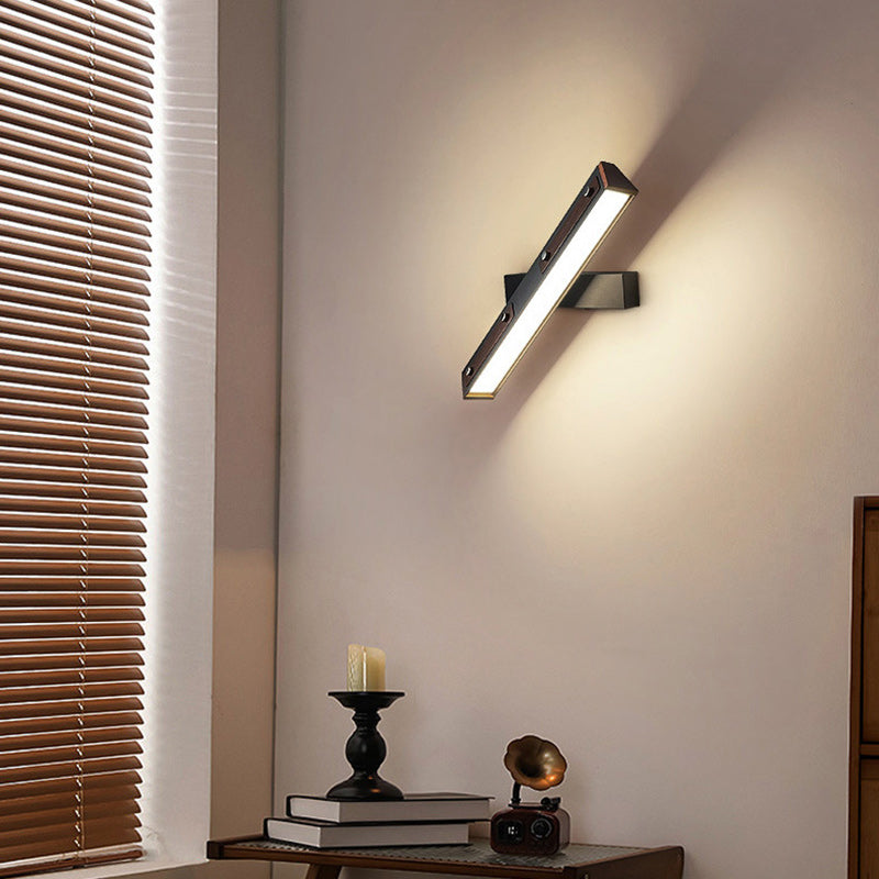 Rectangular Aluminum Iron Frame Wall Lamp