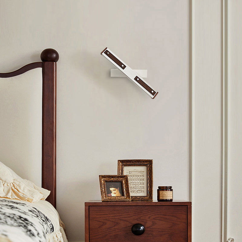 Rectangular Aluminum Iron Frame Wall Lamp