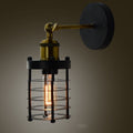 Cylinder Hollowed Out Iron Wall Lamp
