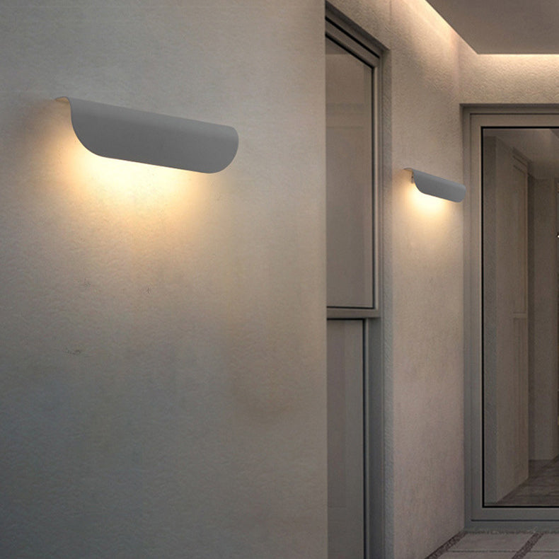 Rectangle Aluminum Glass Patio Outdoor Light