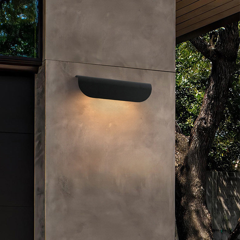 Rectangle Aluminum Glass Patio Outdoor Light
