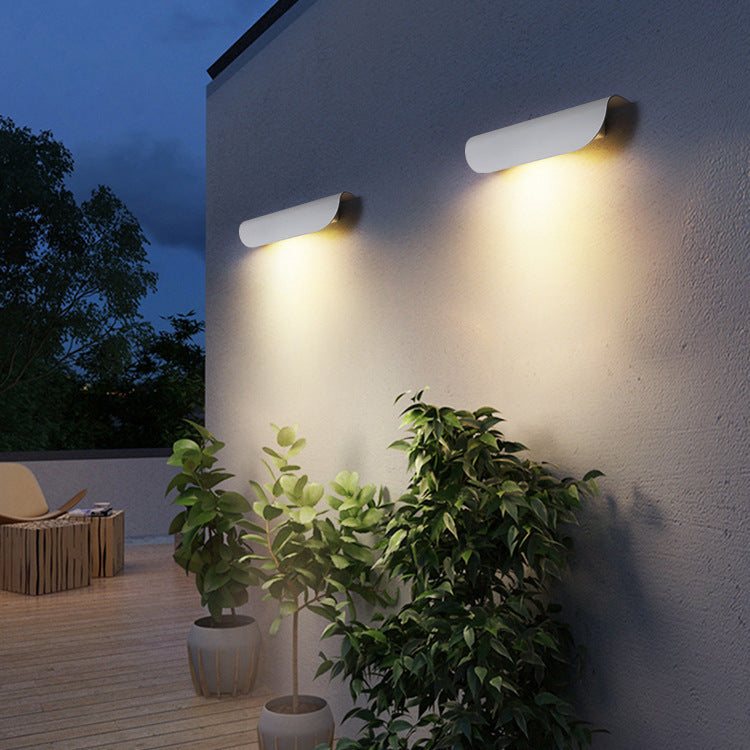 Rectangle Aluminum Glass Patio Outdoor Light