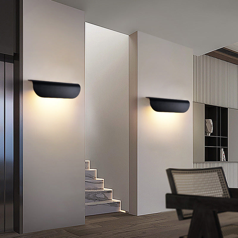 Rectangle Aluminum Glass Patio Outdoor Light