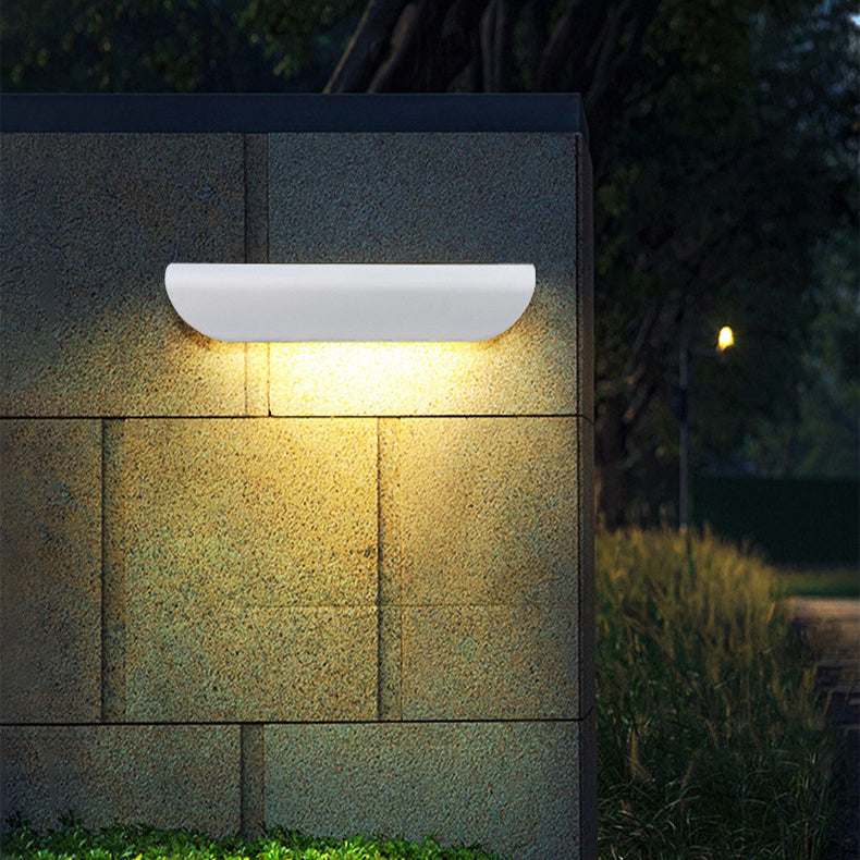 Rectangle Aluminum Glass Patio Outdoor Light