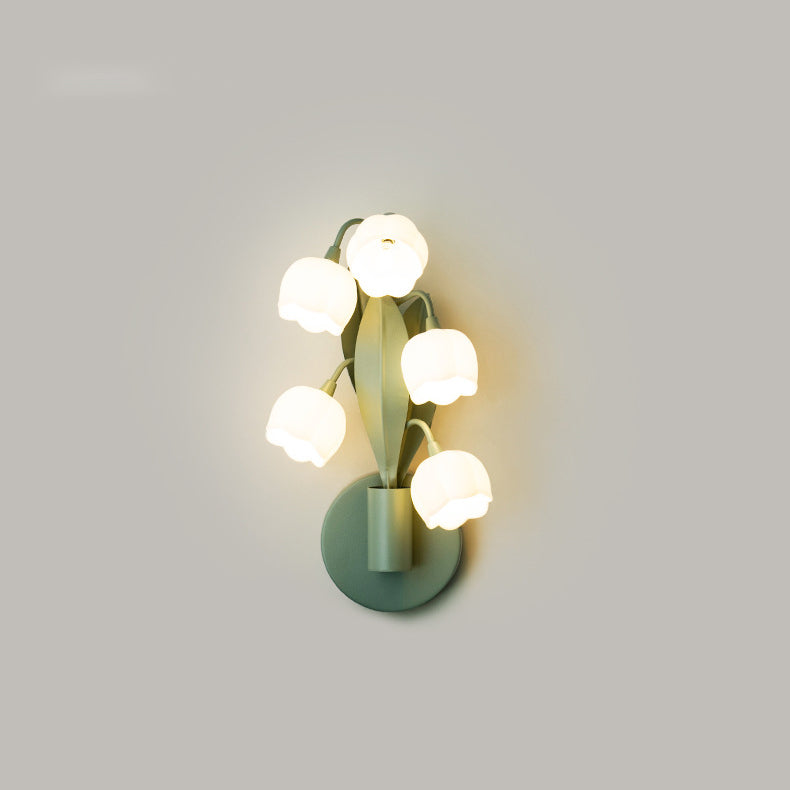 Bell Orchid Iron PC 5-Light Wall Lamp